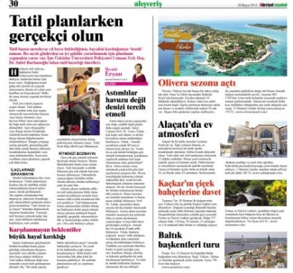 Hürriyet - Alaçatı Otel Tavsiyeleri